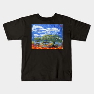 Mangroves on the Beach Kids T-Shirt